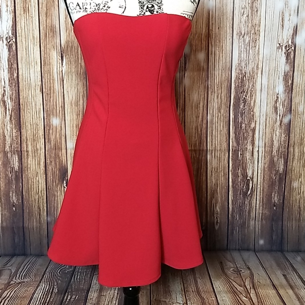 Body Central Red Dress